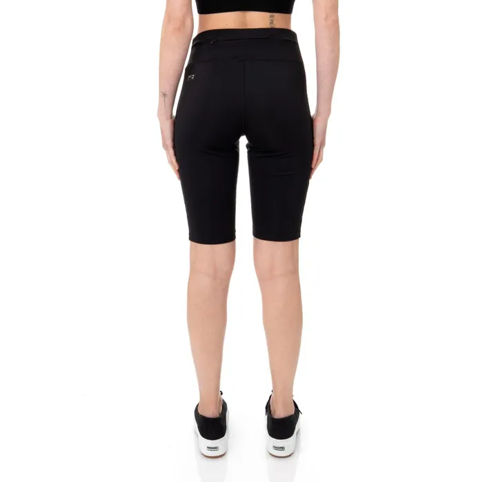 Kombat Curapi Active Shorts 8211 Black Black Kappa Womens Shorts Near Me
