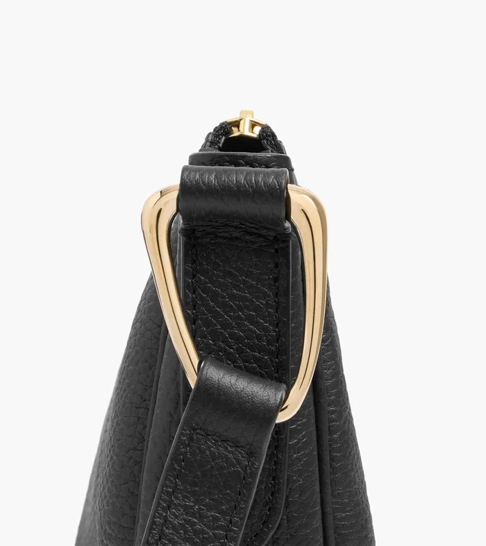 Le Tanneur Crossbody Bags Women Small Shoulder Bag In Grained Leather Black
