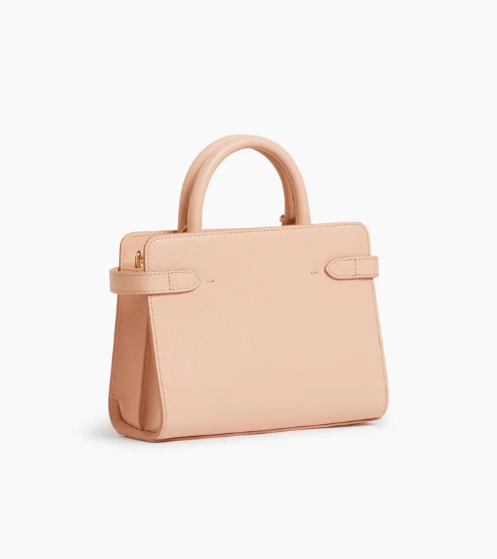 Le Tanneur Handbags Women Small Handbag In Signature T Leather Powder Pink