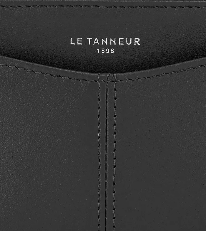 Le Tanneur Keyrings WomenMen Zipped Key Case In Smooth Leather Black