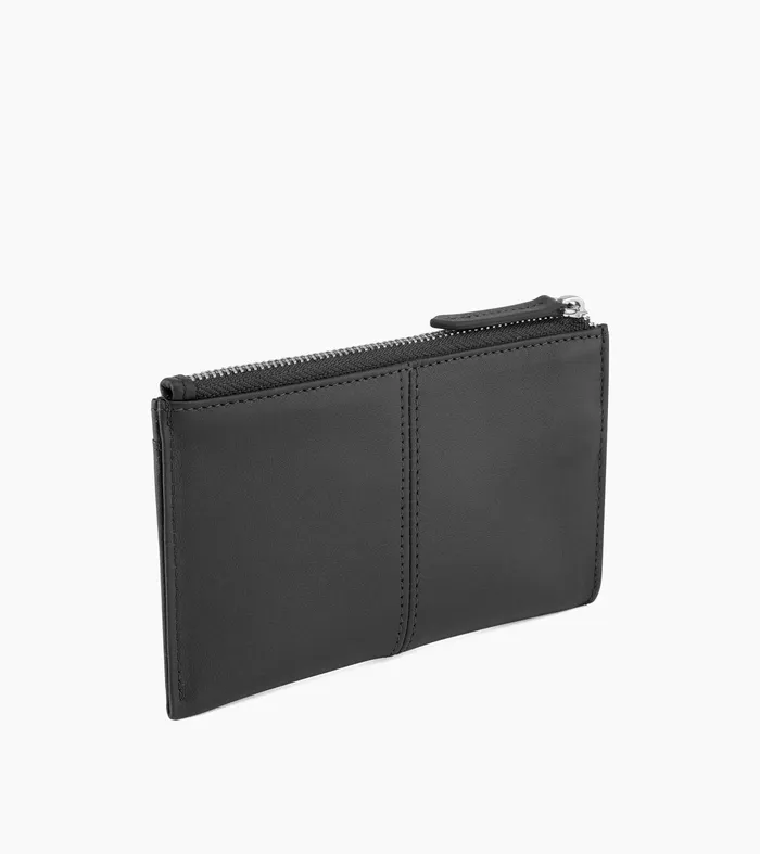 Le Tanneur Keyrings WomenMen Zipped Key Case In Smooth Leather Black