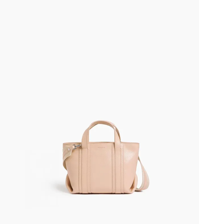 Le Tanneur Mini Bags Women GrCe Mini Tote Bag In Grained Leather Powder Pink