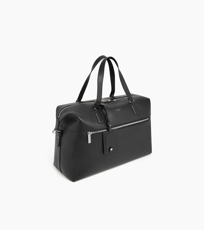 Le Tanneur Travel Bags Women 24h Travel Bag In Grained Leather Black