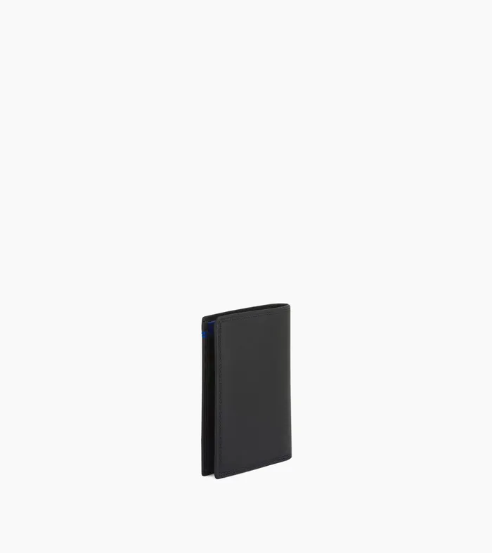 Le Tanneur Wallets Men Small Wallet With Zipped Pocket And 2 Shutters In Smooth Leather Black