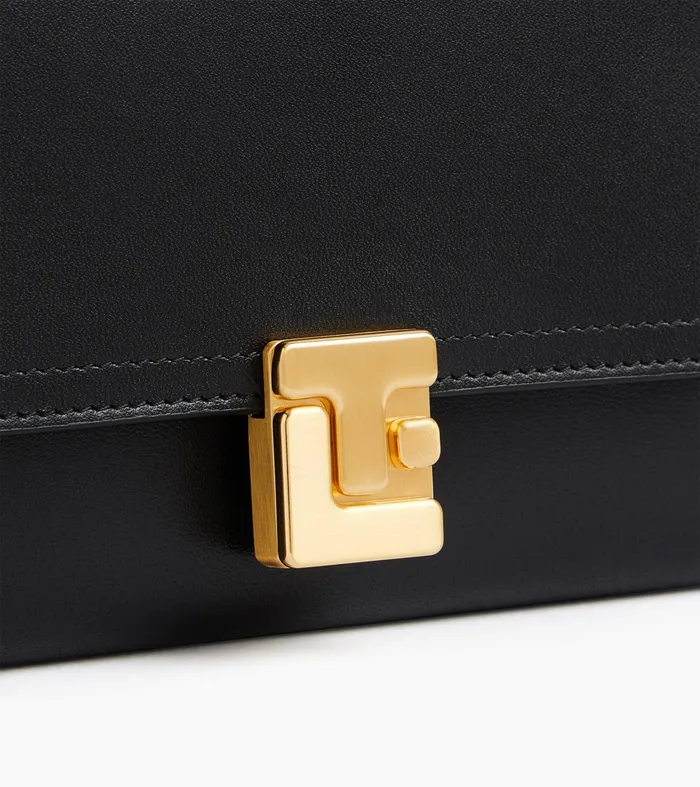 Le Tanneur Wallets Women Large Wallet In Smooth Leather Black