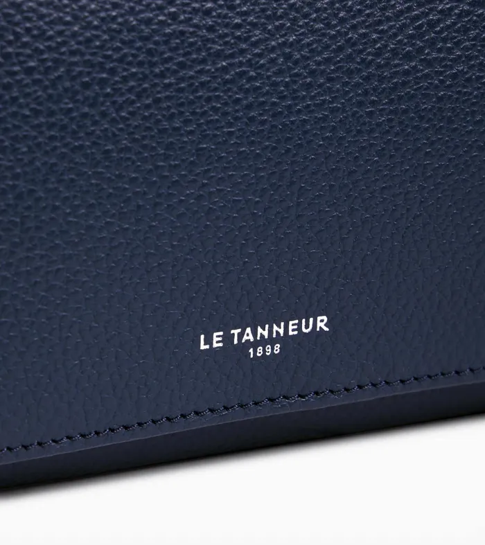 Le Tanneur Wallets Women Wallet In Grained Leather Twilight Blue
