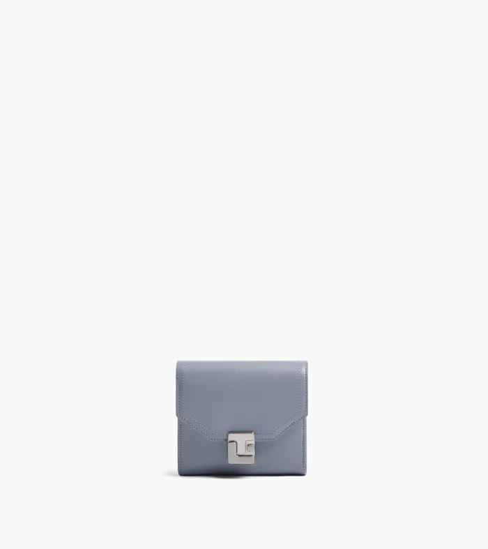 Le Tanneur Wallets Women Wallet In Smooth Leather Clay Blue