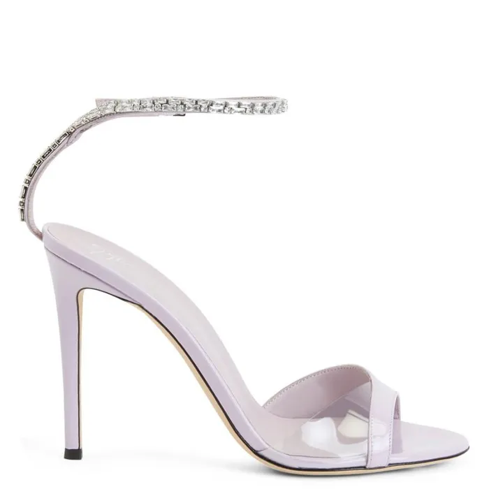Leeah Crystal Pink Women Giuseppe Zanotti Sandals