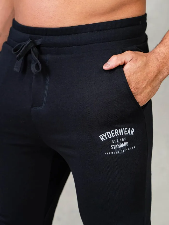 Legacy Track Pants 8211 Black Men Ryderwear Gym Pants
