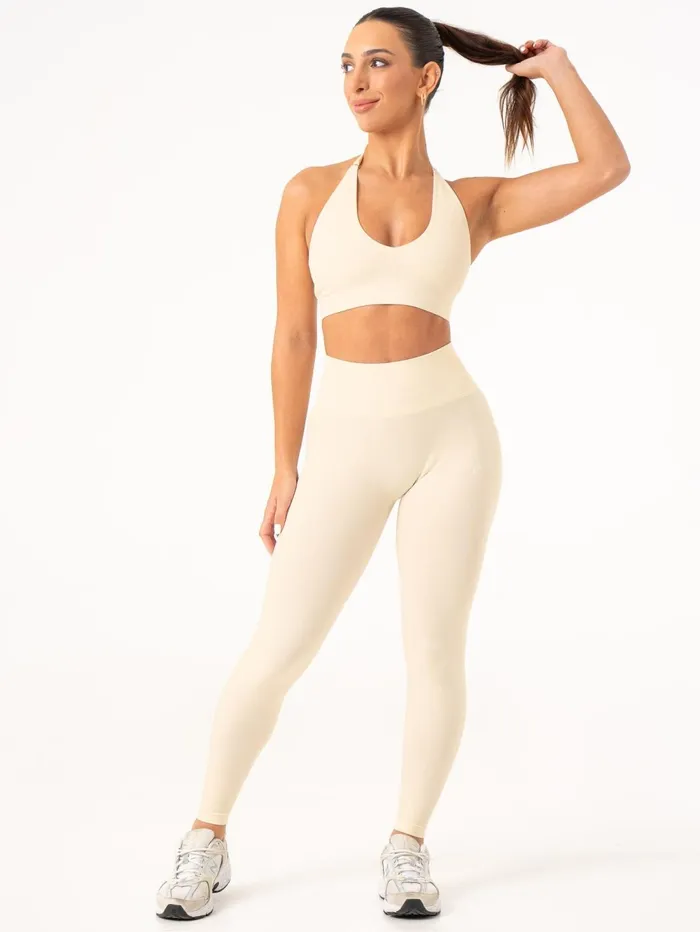 Lift BBL Scrunch Seamless Leggings 8211 Vanilla Women Ryderwear Leggings