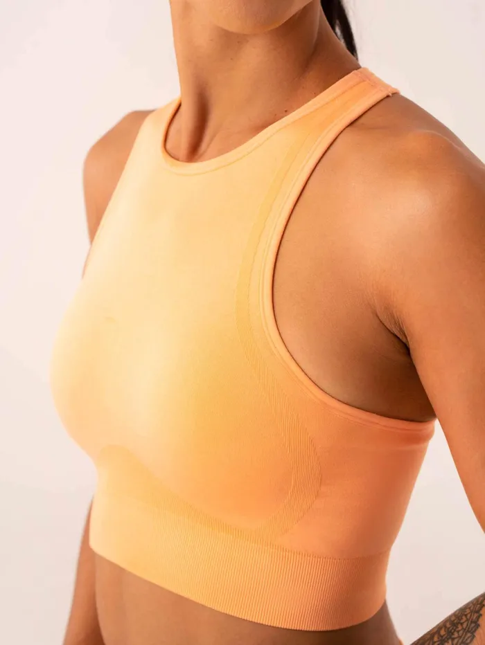 Lift Seamless High Neck Sports Bra 8211 Mango Women Ryderwear Sports Bras