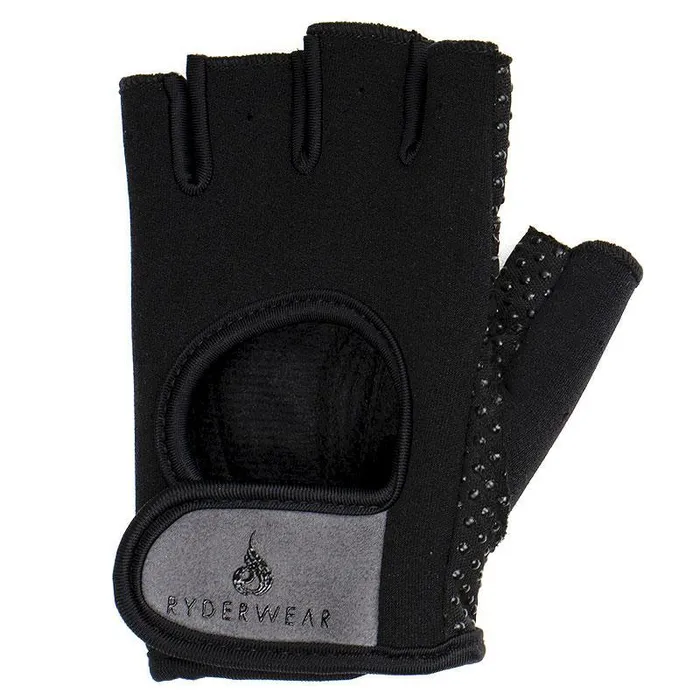 Lifting Gloves 8211 BlackGrey Women Ryderwear Weightlifting Gloves