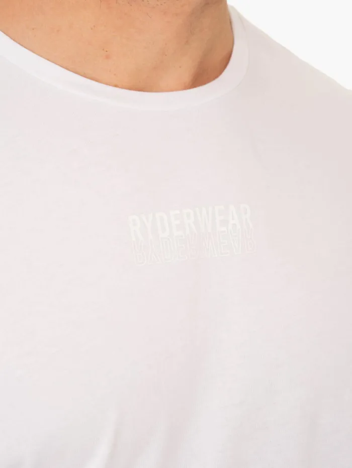 Limitless TShirt 8211 White Men Ryderwear TShirts