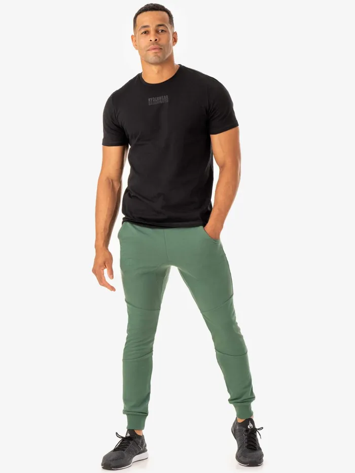Limitless Track Pant 8211 Forest Green Men Ryderwear Gym Pants