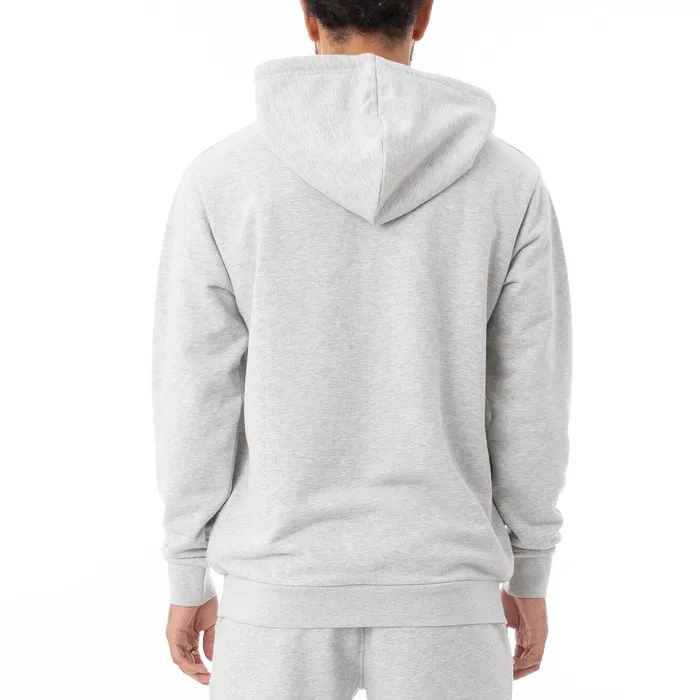 Logo Fleece Caiok Hoodie 8211 Grey Md Mel Grey Md Mel Kappa Mens Retro Sport