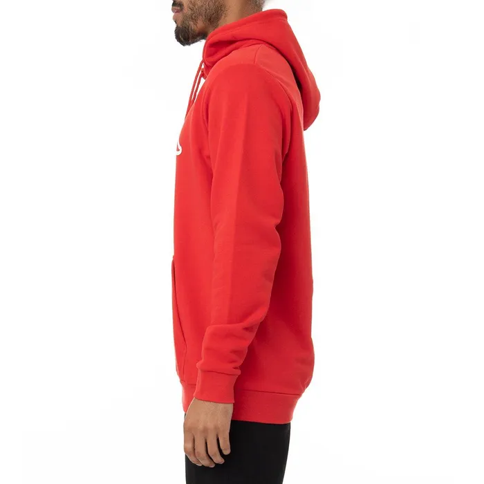 Logo Fleece Zavrok Hoodie 8211 Red Coral Red Coral Kappa Mens Sweatsuits