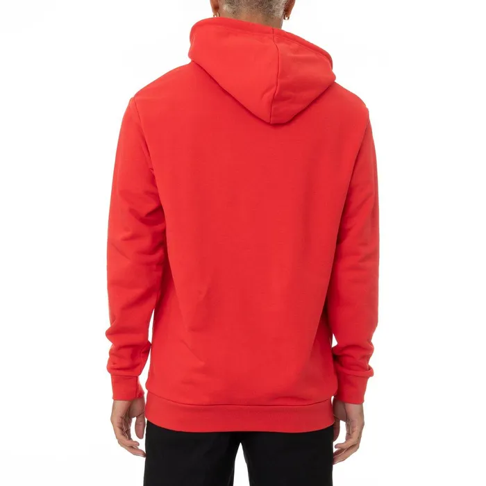 Logo Fleece Zavrok Hoodie 8211 Red Coral Red Coral Kappa Mens Sweatsuits