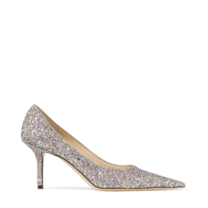 Love 65 Mochi Luminous Glitter Fabric Pointed Pumps Mochi Women JIMMY CHOO Pumps Love 65 Mochi Luminous Glitter Fabric Pointed Pumps Mochi Women JIMMY CHOO Pumps