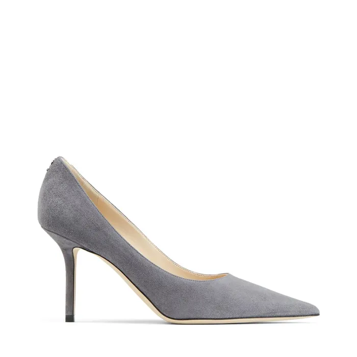 Love 85 Dusk Suede Pointed Toe Pumps With Jc Logo Dusk Women JIMMY CHOO Pumps Love 85 Dusk Suede Pointed Toe Pumps With Jc Logo Dusk Women JIMMY CHOO Pumps