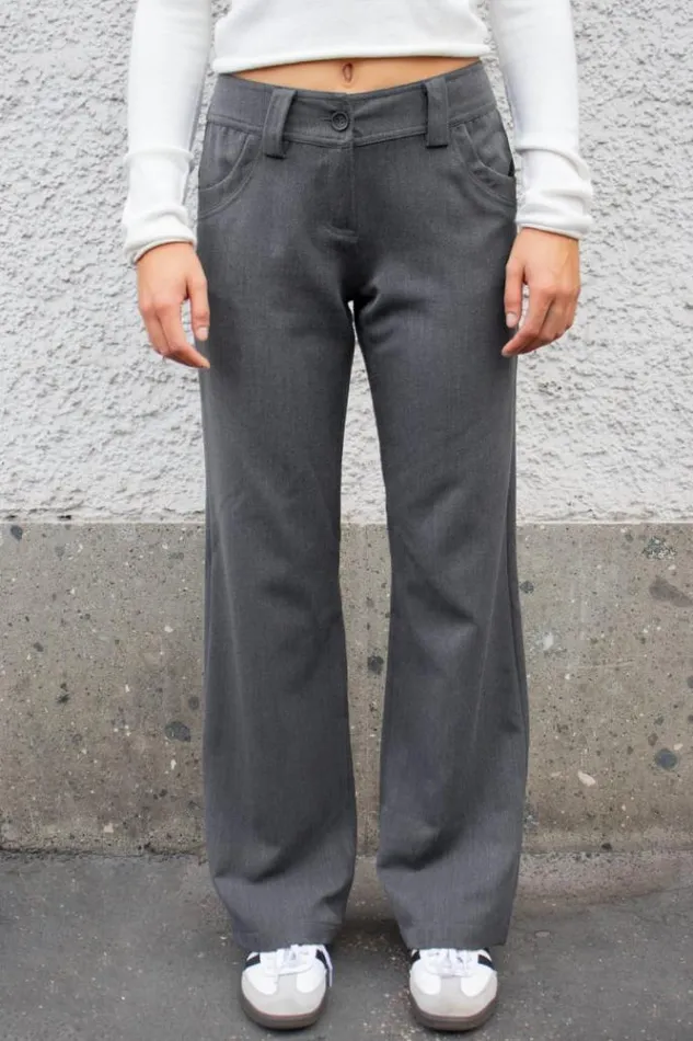 Low Waist Pants Women Subdued Pants