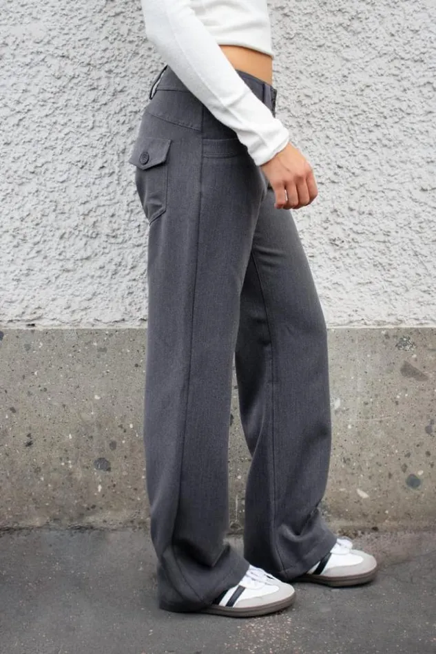Low Waist Pants Women Subdued Pants