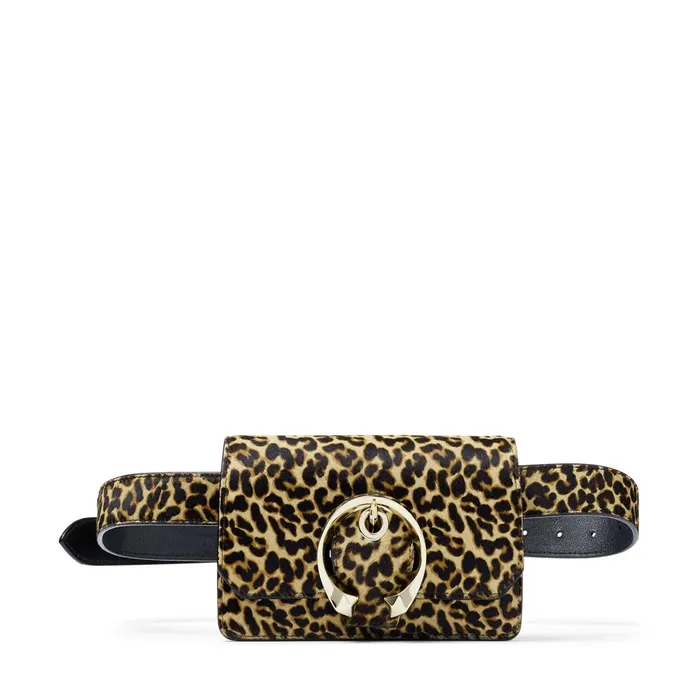 Madeline Belt Bag Leopard Print Pony Belt Bag With Metal Buckle Natural Mix Women JIMMY CHOO Belts Madeline Belt Bag Leopard Print Pony Belt Bag With Metal Buckle Natural Mix Women JIMMY CHOO Belts