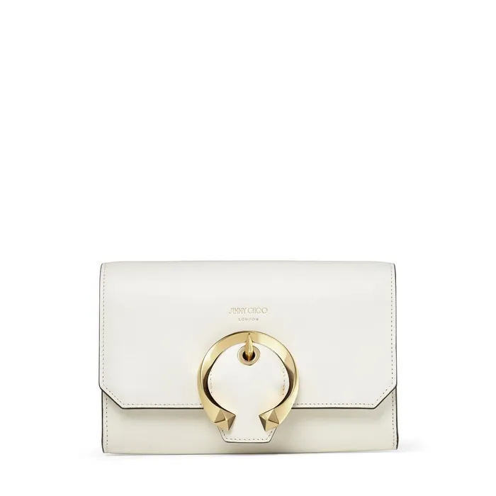Madeline Mini Xb Latte Calf Leather Mini Bag With Metal Buckle Latte Women JIMMY CHOO Small Leather Goods Madeline Mini Xb Latte Calf Leather Mini Bag With Metal Buckle Latte Women JIMMY CHOO Small Leather Goods