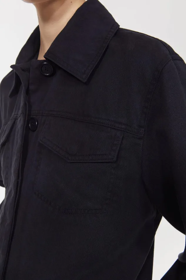 Marmise Tactile Jacket Black Women Rodebjer Shirts and Blouses