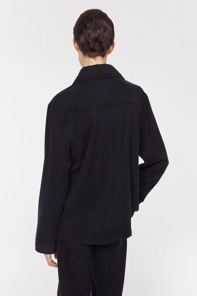 Marmise Tactile Jacket Black Women Rodebjer Shirts and Blouses