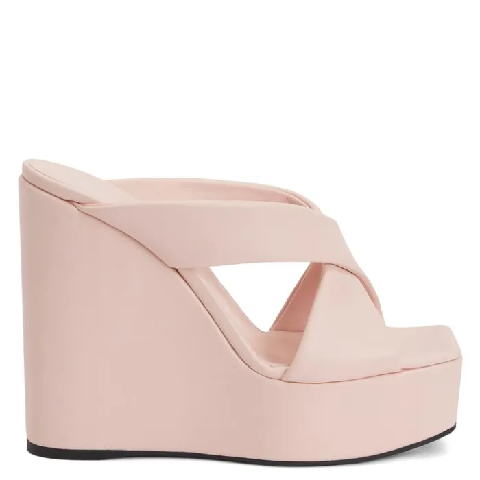 Meissa Cross Pink Women Giuseppe Zanotti Sandals