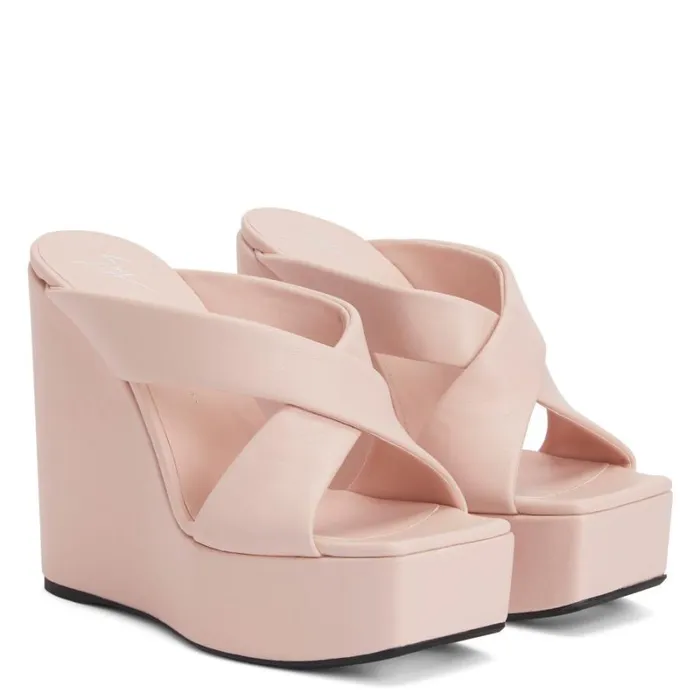 Meissa Cross Pink Women Giuseppe Zanotti Sandals