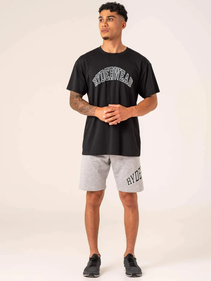 Men039s Collegiate TShirt 8211 Black Men Ryderwear TShirts