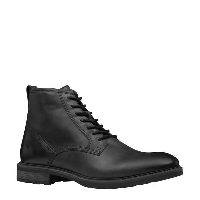 Men Ansel Black Leather Boots Windsor Smith Boots