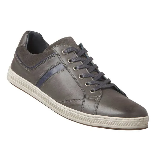 Men Art157 Grey Leather Shoes Windsor Smith Shoes