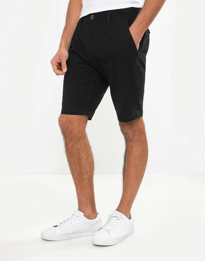 Men Black and Slate Chino Shorts 2 Pack Black and Slate Threadbare Shorts Men Black and Slate Chino Shorts 2 Pack Black and Slate Threadbare Shorts