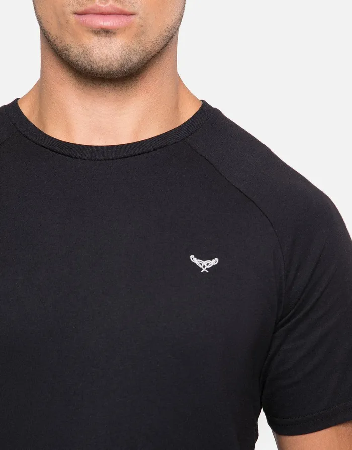 Men Black TShirt and Charcoal Check Shorts Pyjamas 2Piece Set Black Threadbare Loungewear Men Black TShirt and Charcoal Check Shorts Pyjamas 2Piece Set Black Threadbare Loungewear
