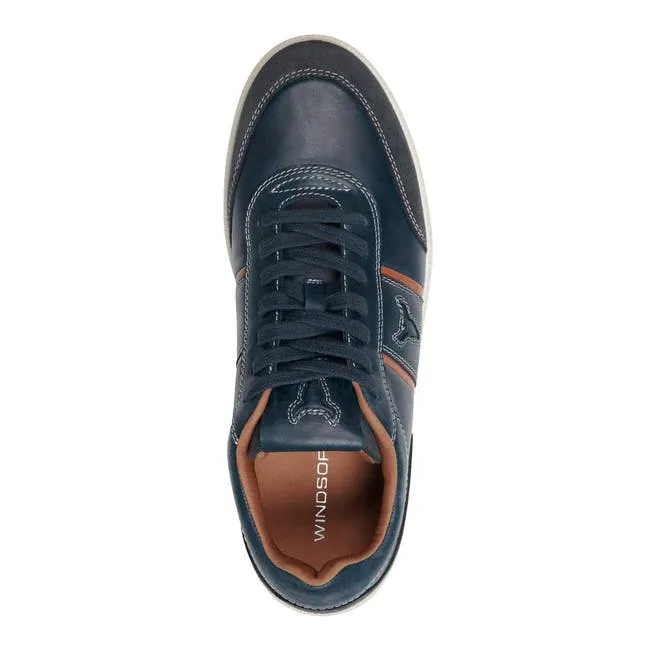 Men Carlo Ink Leather Suede Shoes Windsor Smith Shoes