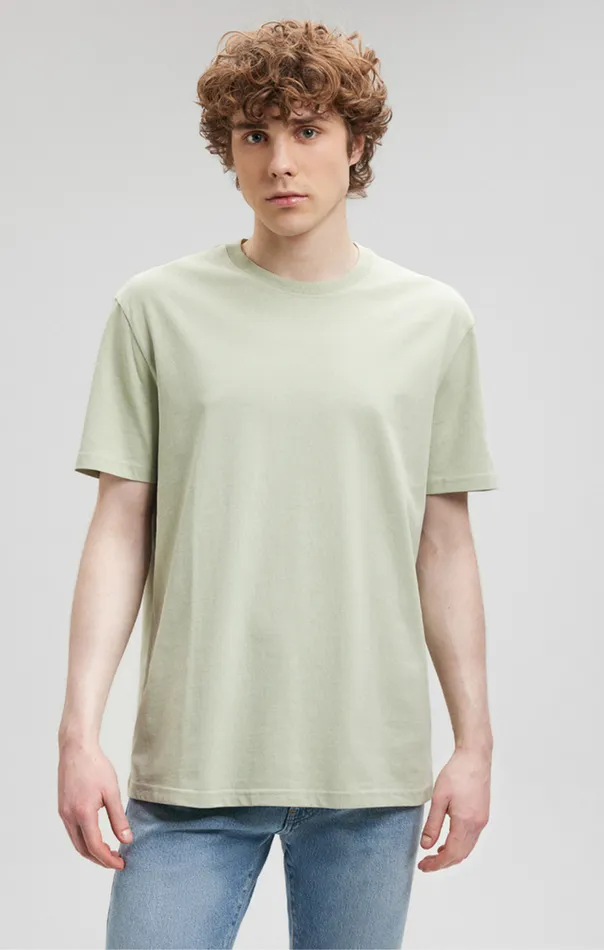 Men Classic Crew Neck TShirt In Desert Sage Mavi Jeans TShirts Men Classic Crew Neck TShirt In Desert Sage Mavi Jeans TShirts
