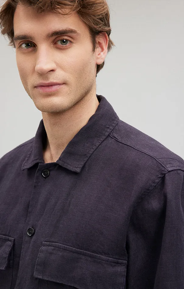 Men Double Pocket ButtonUp Shirt In Persicope Mavi Jeans TShirts