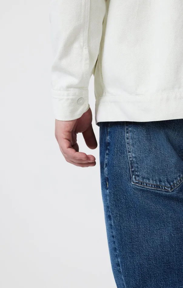 Men Double Pocket Overshirt In Antique White Mavi Jeans Shirts Men Double Pocket Overshirt In Antique White Mavi Jeans Shirts
