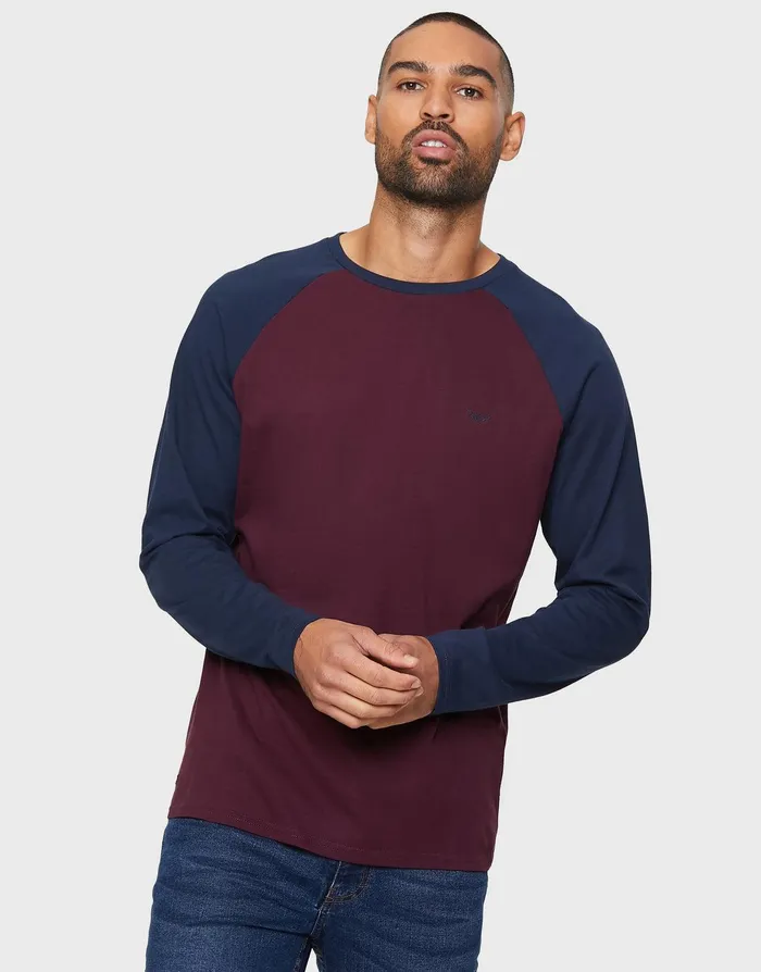 Men Dusk Mix Raglan Long Sleeve TShirts 3 Pack Dusk Mix Threadbare TShirts Men Dusk Mix Raglan Long Sleeve TShirts 3 Pack Dusk Mix Threadbare TShirts