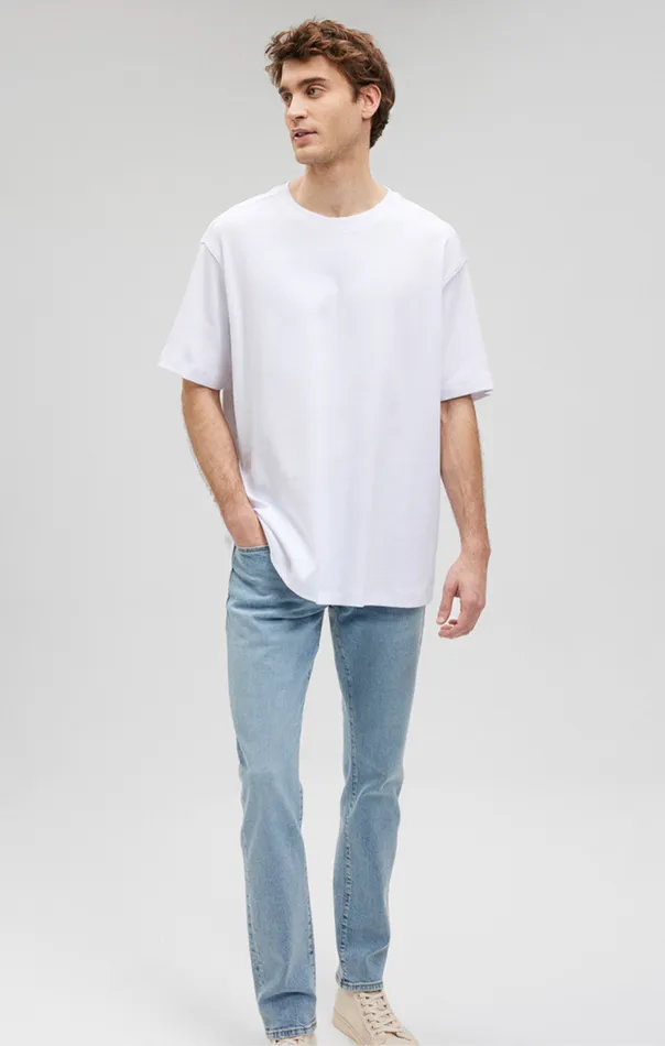 Men Essential Crew Neck TShirt In White Mavi Jeans TShirts Men Essential Crew Neck TShirt In White Mavi Jeans TShirts