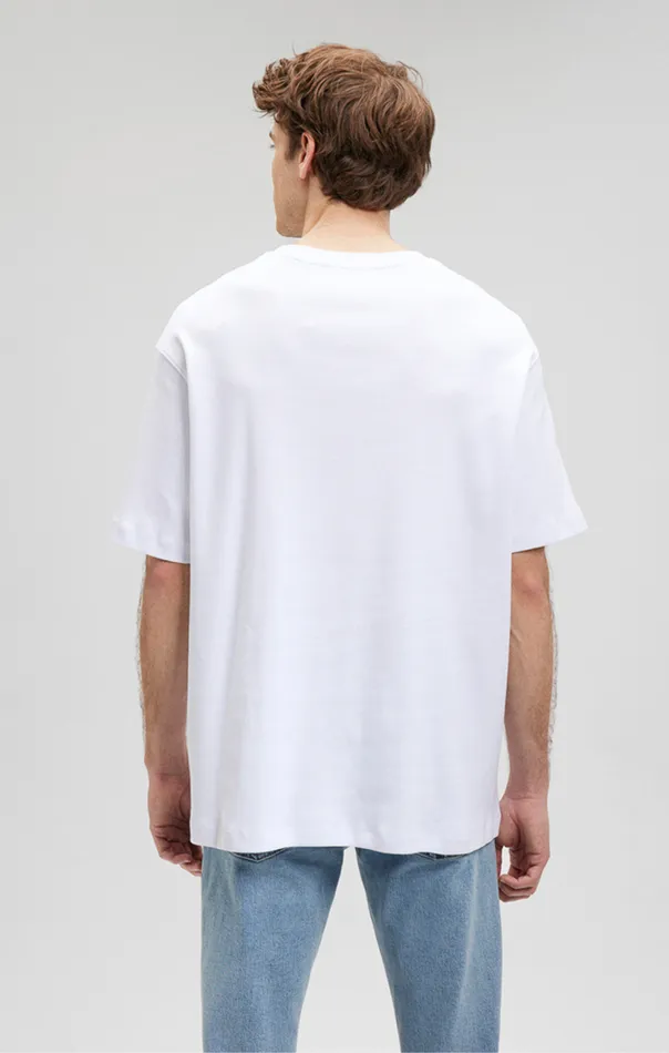 Men Essential Crew Neck TShirt In White Mavi Jeans TShirts Men Essential Crew Neck TShirt In White Mavi Jeans TShirts