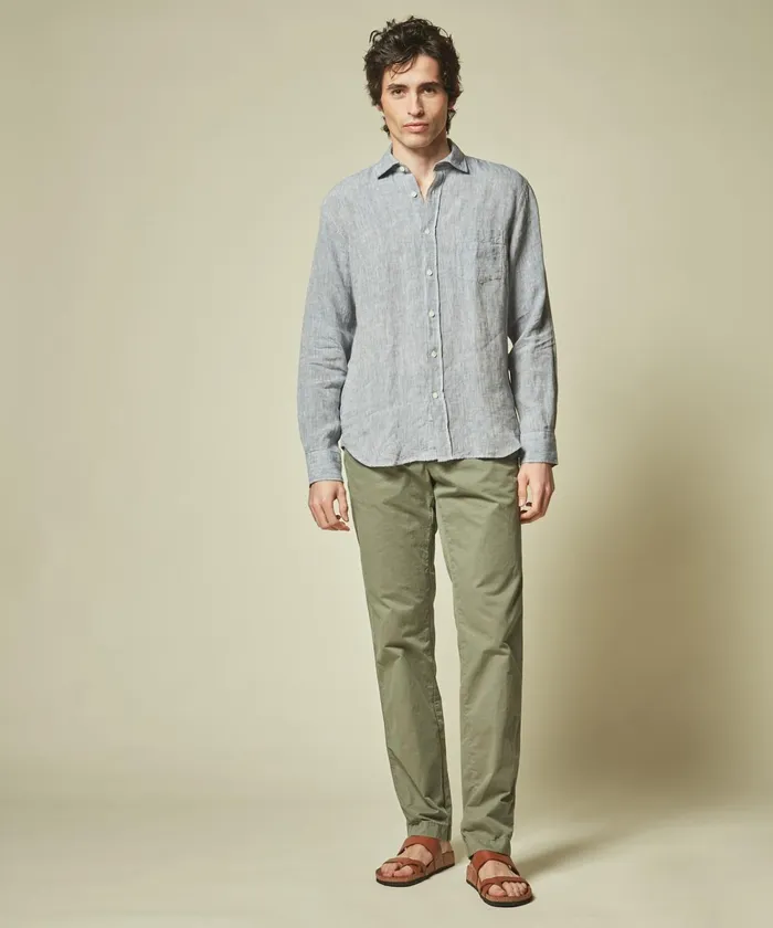 Men Hartford Pants Army Green Tex Chino Pants