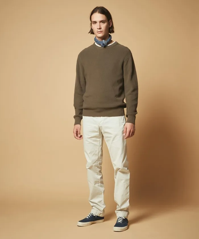 Men Hartford Pants Chalk Tex Chino Pants
