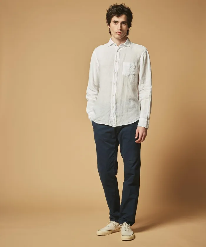 Men Hartford Pants Navy Tex Chino Pants
