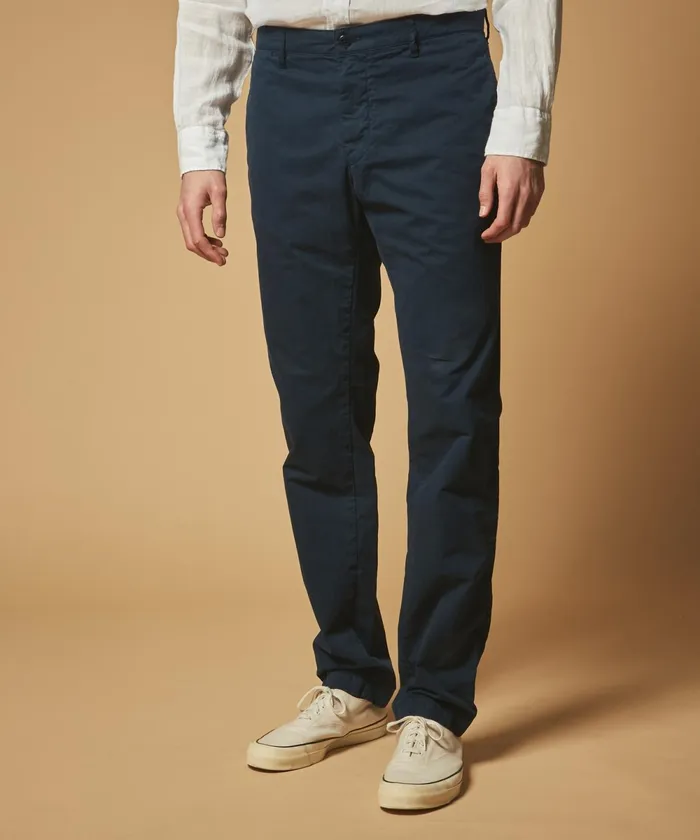 Men Hartford Pants Navy Tex Chino Pants