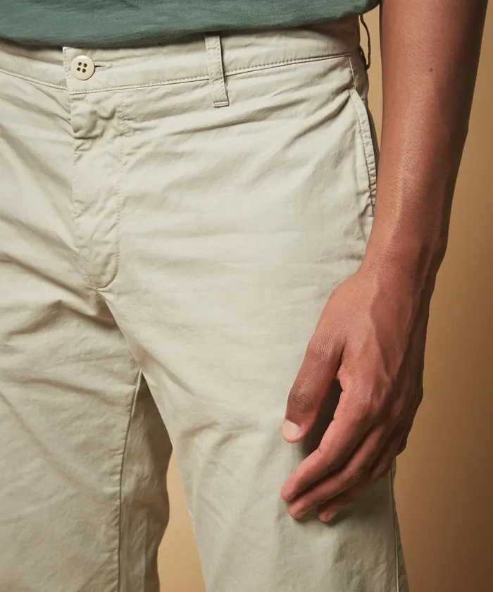 Men Hartford Pants Pebble Grey Tex Chino Pants