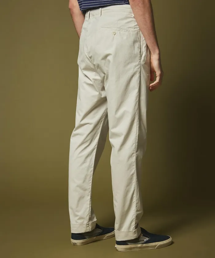Men Hartford Pants Pleated Light Chino Pants