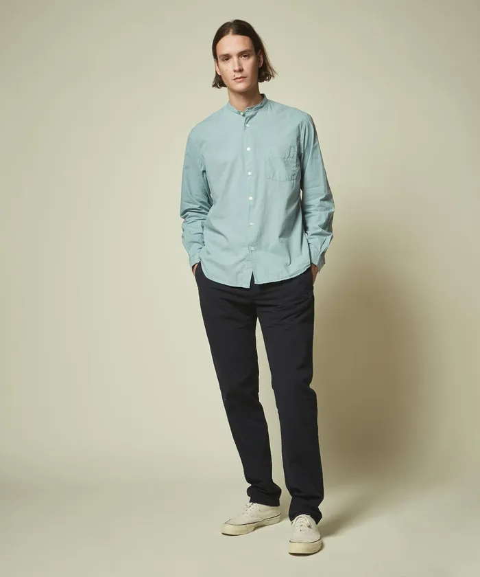 Men Hartford Shirts Oyster Cotton Voile Premium Shirt